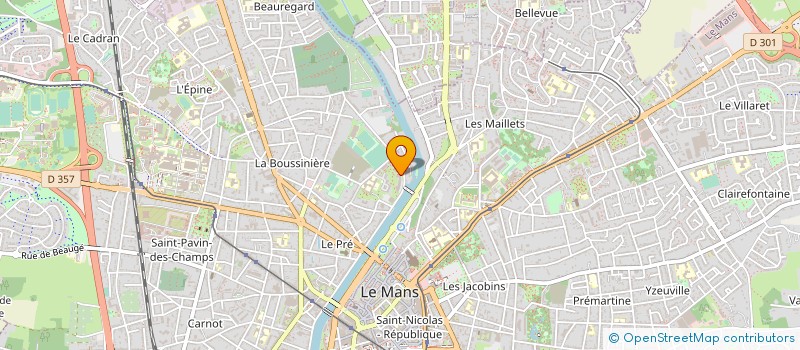 localisation de l'entreprise SUNRIZZ à LE MANS