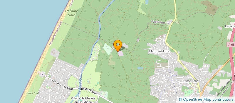 localisation de l'entreprise SUNRJ  LABENNE