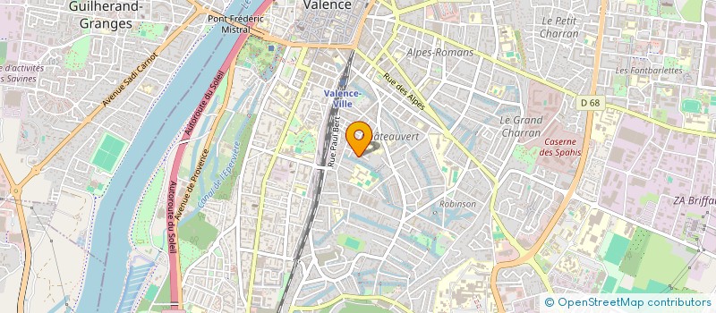 localisation de l'entreprise SUNSEED à VALENCE