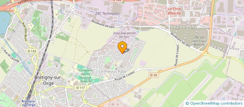 localisation de l'entreprise SUNSET  LE PLESSIS-PATE