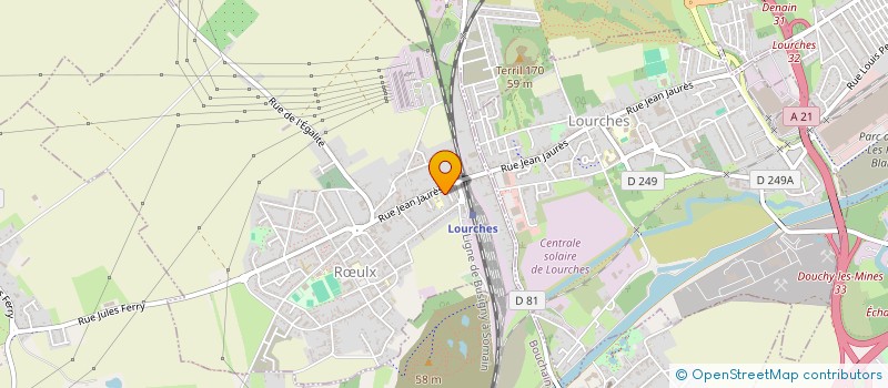 localisation de l'entreprise SUNSET  MASTAING