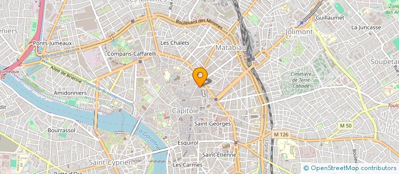 localisation de l'entreprise SUNSET COFFEE à TOULOUSE