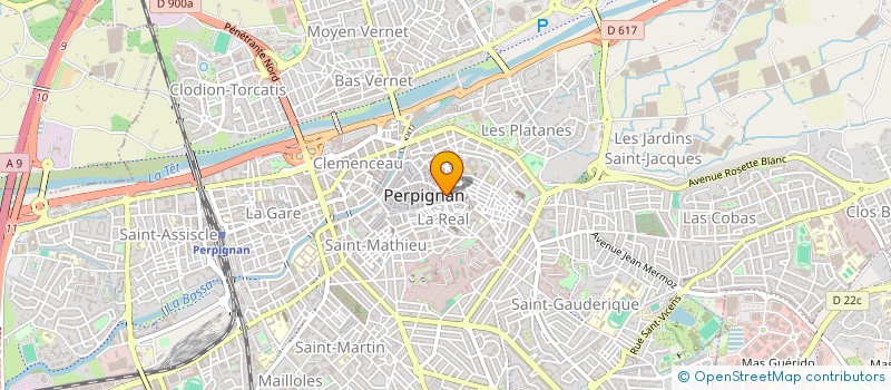 localisation de l'entreprise SUNSET DEVELOPMENT GROUP  PERPIGNAN