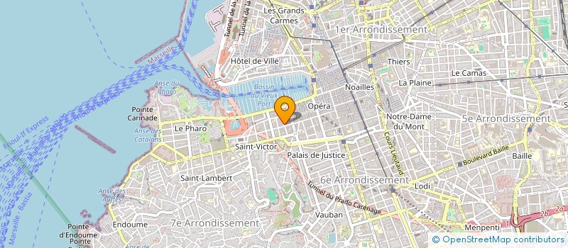 localisation de l'entreprise SUNSET EVENT à MARSEILLE