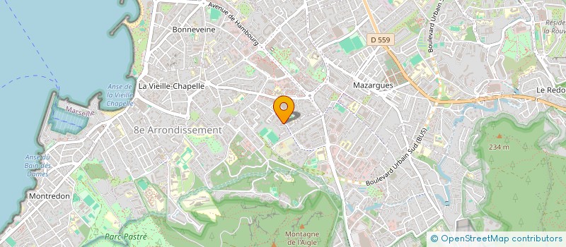 localisation de l'entreprise SUNSET EVENTS  MARSEILLE