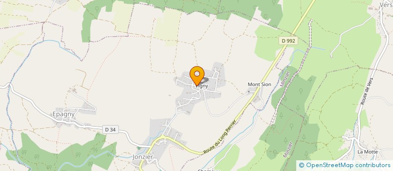 localisation de l'entreprise SUNSET FEST  JONZIER-EPAGNY