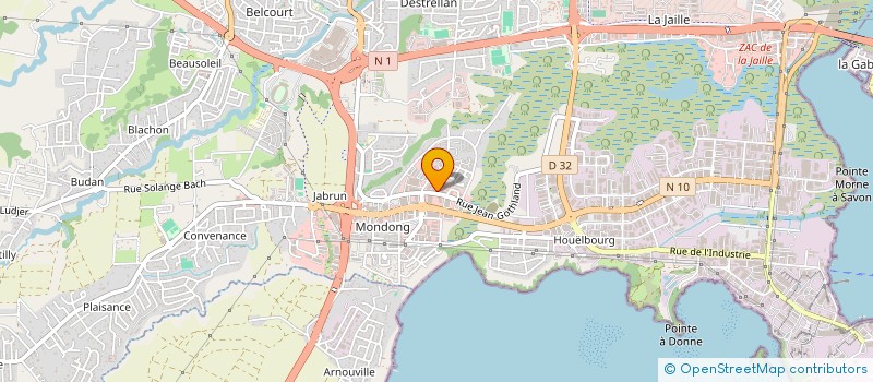 localisation de l'entreprise SUNSHINE  BAIE MAHAULT