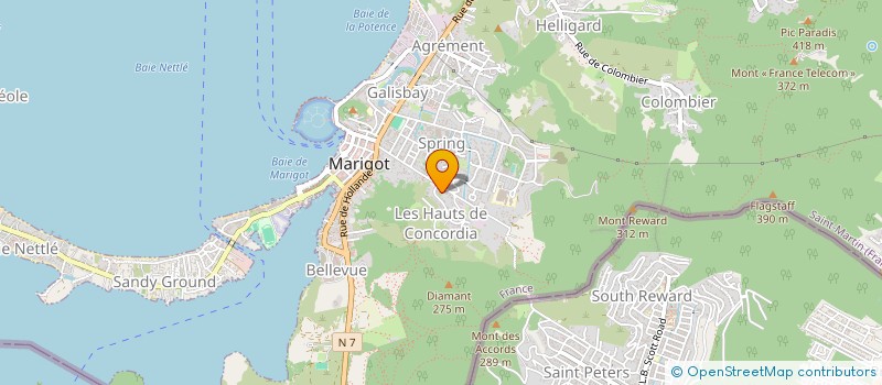 localisation de l'entreprise SUNSHINE CITY TOASTMASTERS CLUB  SAINT MARTIN