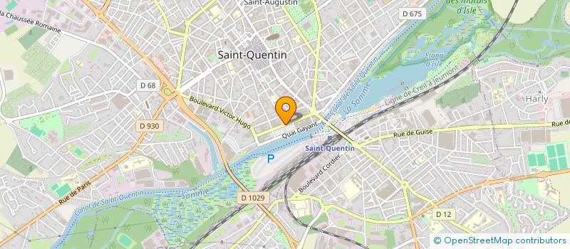 localisation de l'entreprise SUNSHINE COMMUNICATION à SAINT-QUENTIN