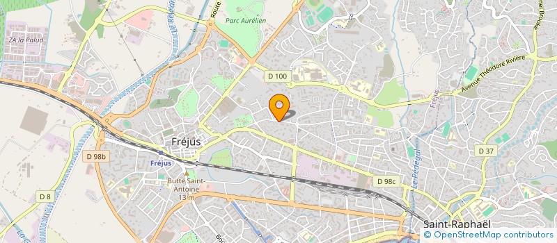 localisation de l'entreprise SUNSHINE GESTION SCI à FREJUS