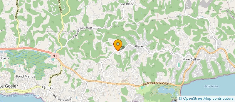 localisation de l'entreprise SUNSHINE HORIZONS  LE GOSIER