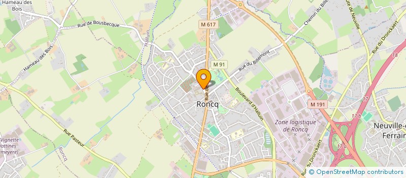 localisation de l'entreprise SUNSHINE INVEST à RONCQ