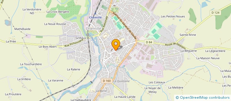 localisation de l'entreprise SUNSHINE LT  CHEMILLE-EN-ANJOU