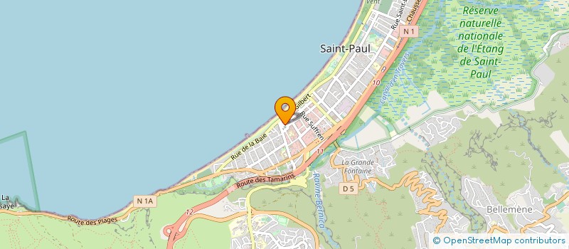 localisation de l'entreprise SUNSHINE RUN OUVRAGE à SAINT-PAUL