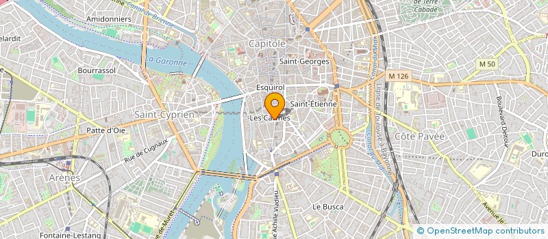 localisation de l'entreprise SUNSIDE à TOULOUSE
