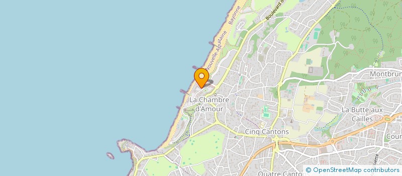 localisation de l'entreprise SUNSIDE CAFE ANGLET  ANGLET