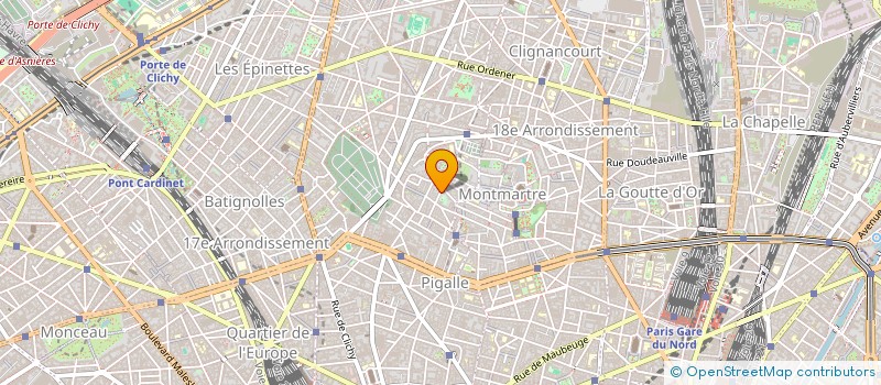 localisation de l'entreprise SUNSPOT SARL  PARIS