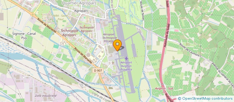 localisation de l'entreprise SUNSTONE VISION  AVIGNON