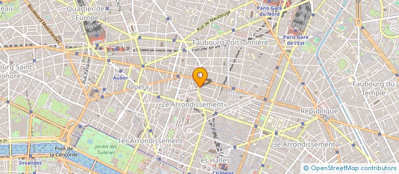 localisation de l'entreprise SUNTANE à PARIS