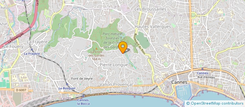 localisation de l'entreprise SUNTAO à CANNES