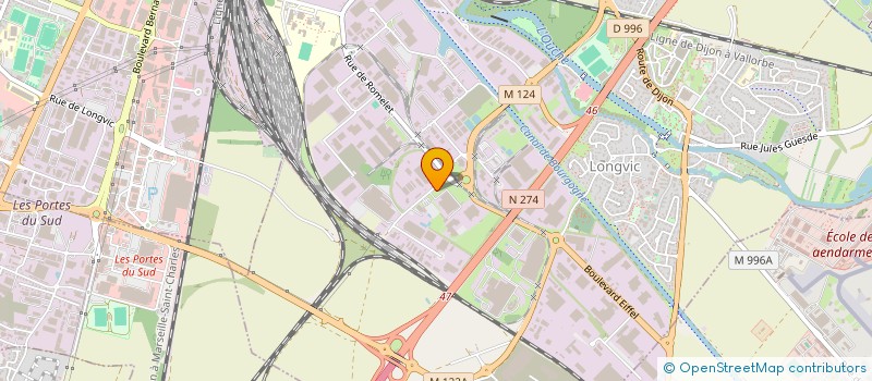 localisation de l'entreprise SUNTEC INVEST à LONGVIC