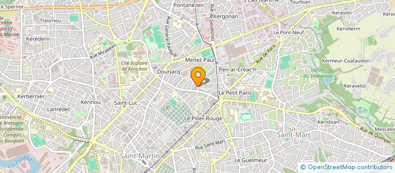 localisation de l'entreprise SUNTEL-COM à BREST