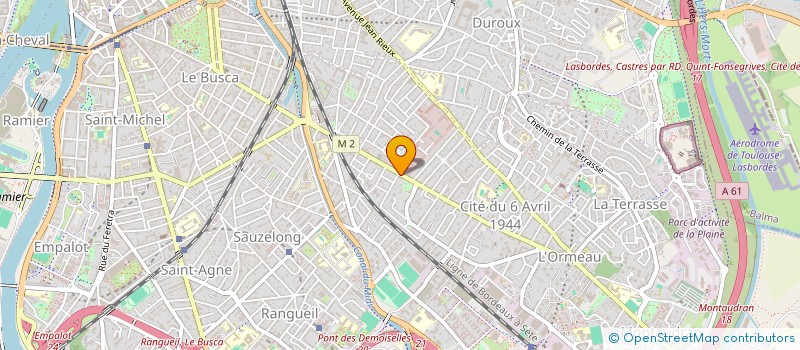 localisation de l'entreprise SUNTEX à TOULOUSE