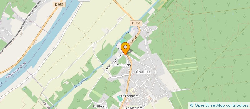 localisation de l'entreprise SUNTOF  CANDE-SUR-BEUVRON
