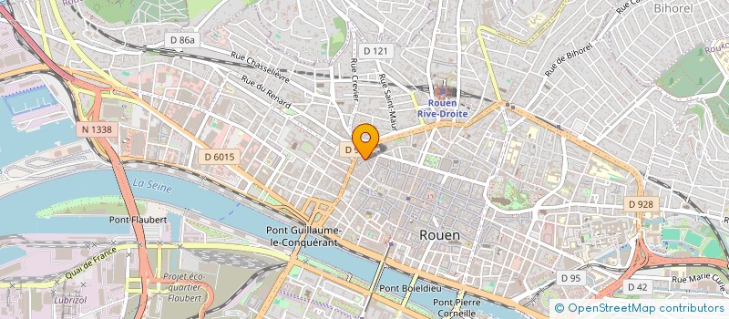 localisation de l'entreprise SUNTORN à ROUEN