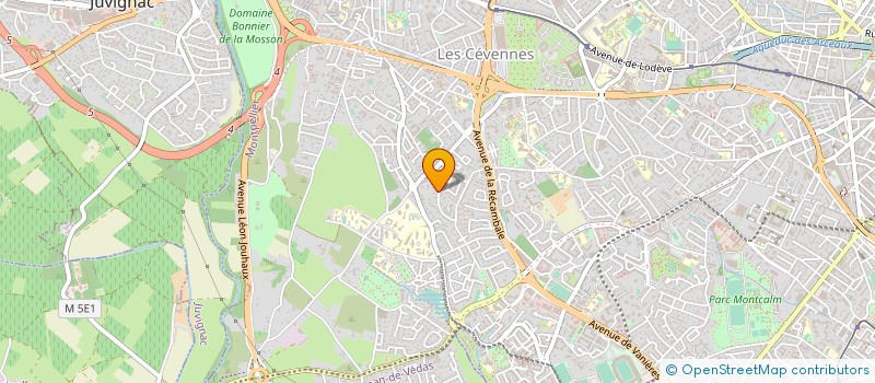 localisation de l'entreprise SUNTOURS à MONTPELLIER