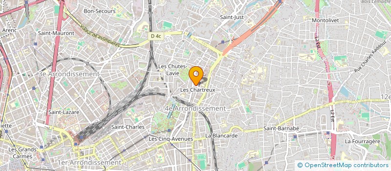 localisation de l'entreprise SUNTYB  MARSEILLE