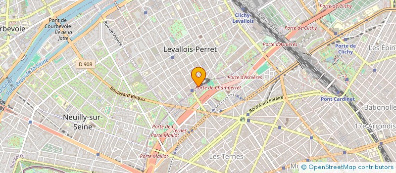 localisation de l'entreprise SUNUGAL à LEVALLOIS-PERRET