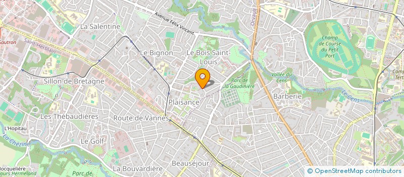 localisation de l'entreprise SUNUKOM 221 à ORVAULT