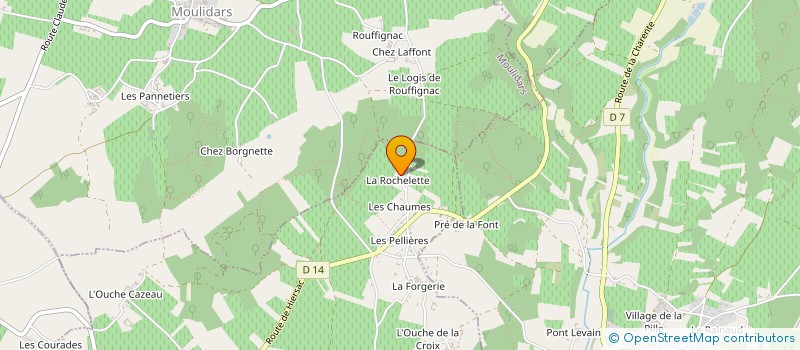 localisation de l'entreprise SUNVINE  MOSNAC-SAINT-SIMEUX