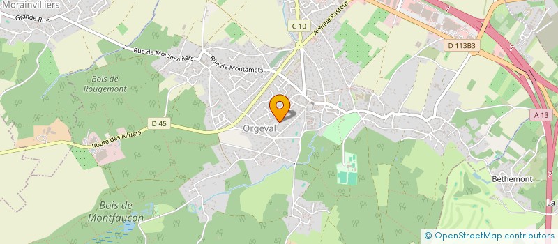 localisation de l'entreprise SUNWAY MUSIK à ORGEVAL