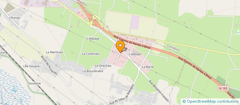 localisation de l'entreprise SUNY SYSTEM à PONTCHATEAU