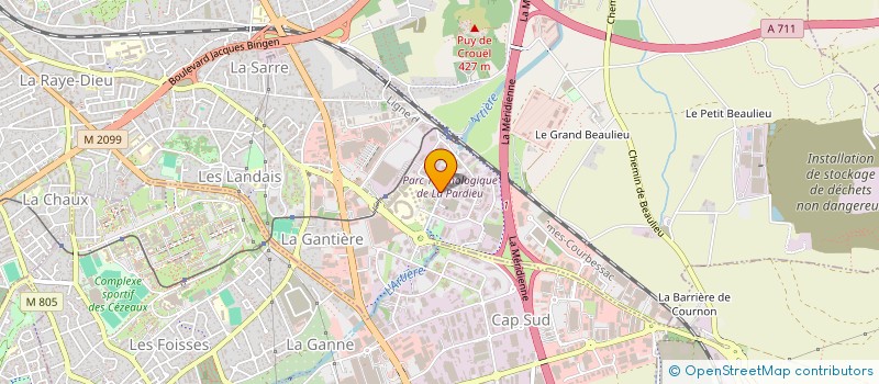 localisation de l'entreprise SUNZI  CLERMONT-FERRAND