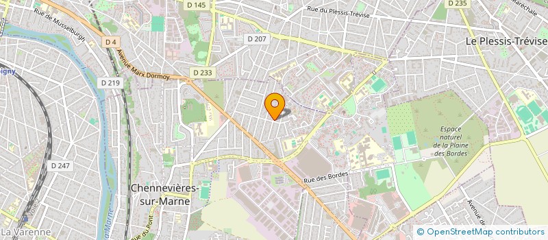 localisation de l'entreprise SUONTIN  CHENNEVIERES-SUR-MARNE