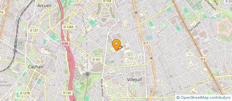 localisation de l'entreprise SUP'BIOTECH INTERNATIONAL ASSOCIATION OF HUMANITARIAN MISSIONS à VILLEJUIF
