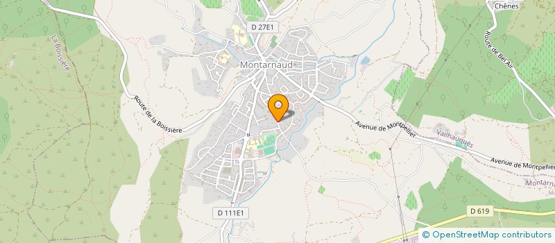 localisation de l'entreprise SUP DE SPORT ACADEMIES  MONTARNAUD