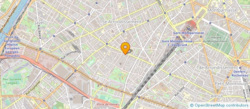 localisation de l'entreprise SUP DES RH  PARIS