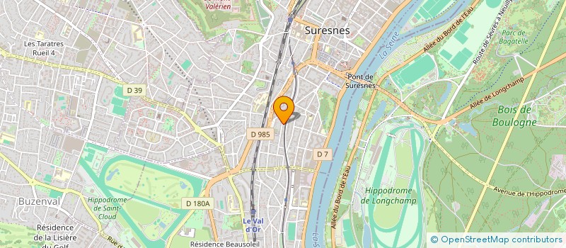 localisation de l'entreprise SUP ENTREPRENEURS à SURESNES