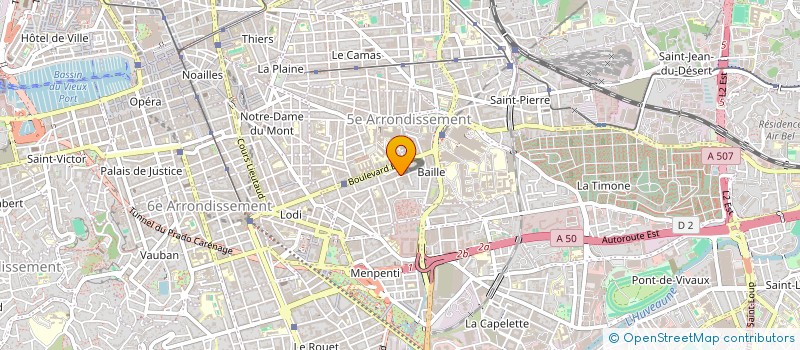 localisation de l'entreprise SUP EXAM MARSEILLE à MARSEILLE