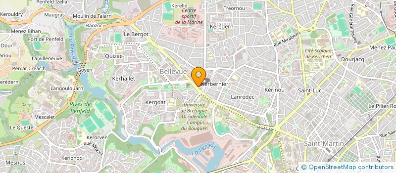 localisation de l'entreprise SUP INNOV à BREST