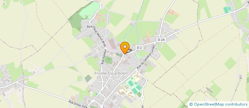 localisation de l'entreprise SUP INTERIM 80  FRIVILLE-ESCARBOTIN