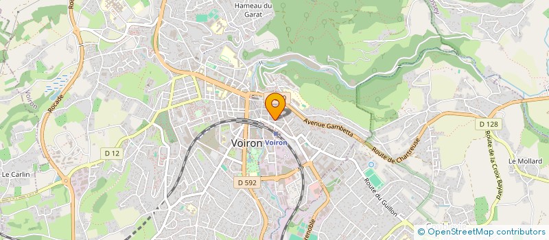 localisation de l'entreprise SUP INTERIM 86 à VOIRON