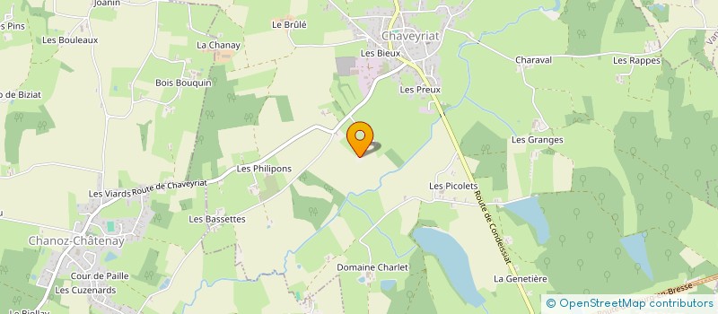 localisation de l'entreprise SUP RH à CHAVEYRIAT