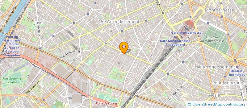 localisation de l'entreprise SUP RH ECOLE SUPERIEURE PRIVEE DES RESSOURCES HUMAINES à PARIS