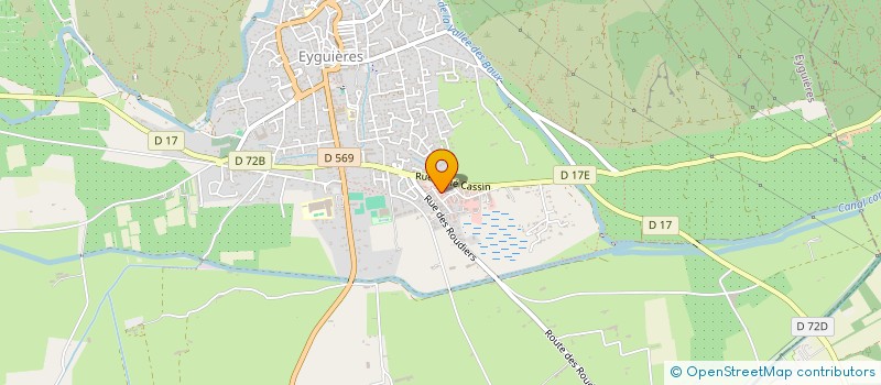 localisation de l'entreprise SUP SALAISONS  EYGUIERES
