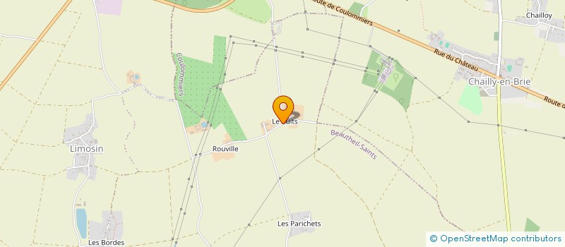 localisation de l'entreprise SUP SERVICES  BEAUTHEIL-SAINTS